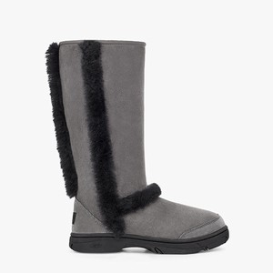 Ugg Sunburst Tall Women All-Weather Boots Grey/Black (4123IQOJY)